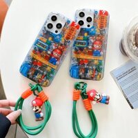 Ốp lưng 3D Mario cho iPhone 15 16 pro max 14 12 pro max 13 pro max 15 pro max