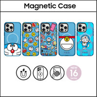 Ốp lưng Acrylic nhựa cứng CASETi Doremon cho iPhone 16 11 12 13 14 15 Plus Pro Max