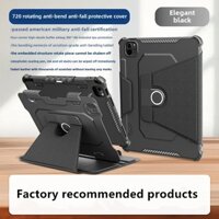 Ốp Lưng Áo giáp chống sốc Có Giá Đỡ Bút Cho iPad Gen 8 9 10 Pro M4 11/ 13 2024 Mini Air 7 6 5 4 M2 M3 2025