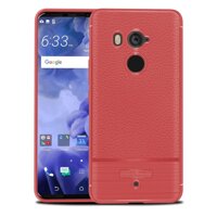 Ốp Lưng Armor Htc U11 Plus Chống Sốc Dẻo Màu Đỏ [bonus]