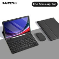 Ốp Lưng Bàn Phím Cho Samsung Galaxy Tab S10 Plus 12.4 2024 S9 FE A9 Plus S6 Lite 10.4 inch 2024 S7 S8 11 S7 Plus S7 FE S8 Plus 12.4 Vỏ Từ Tính Có Giá Đỡ Bút Chì