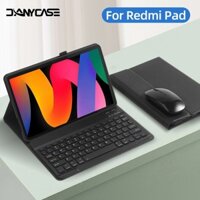 Ốp Lưng Bàn Phím cho Xiaomi Redmi Pad Pro 12.1 2024 SE 11 inch Bao Da for Redmi Pad 10.61 inch