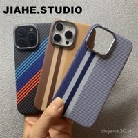 Ốp lưng bằng sợi carbon dập nổi tương thích với iPhone 14, ốp cứng từ tính chống rơi, ốp điện thoại họa tiết Kev 13, chống sốc, lỗ lớn cho 15 Pro Max, 12/Advanced 11 SJ5E