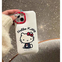 Ốp Lưng Bánh Mì Hello Kitty Apple 15 Ốp Điện Thoại iPhone13 / 14promax Chống Sốc 12 / 11 Nữ