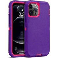 Ốp Lưng Bảo Vệ Cho iPhone 11 12 13 14 15 Pro Max Plus Hạng Nặng Cứng Lai Ốp Lưng Cao Su Chắc Chắn Chống Sốc Cho iPhone X XS Max 7 8 Plus SE 2020 2022 Vỏ