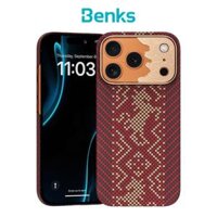 Ốp Lưng Benks Knight ArmorAir Case built with Kevlar Tích Hợp Sạc Từ Tính Chính Hãng cho iP 17 Pro| 17 Pro Max