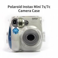 Ốp Lưng Camera Cho Instax Mini 7s / 7c Túi Máy Ảnh Pha Lê Vỏ Bảo Vệ Trong Suốt Có Dây Đeo