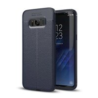 Ốp Lưng cao cấp Auto Focus Vân da cho điện thoại SAMSUNG S8 Plus S9 Plus Màu Đen - Hàng nhập khẩu - Samsung S8 Plus