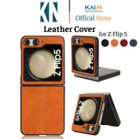 Ốp Lưng Case Da Dành Cho Samsung Galaxy Z Flip 5, Kai.N Leather Cover