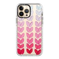 Ốp Lưng Case Lauren Pink Polka Daub Hearts | Imapct
