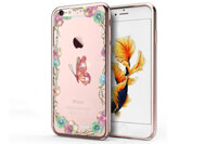 Ốp lưng CaseCube TPU Flower iPhone 6/6S (TPU Hoa)  - Giá Rẻ