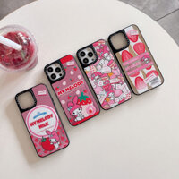 Ốp Lưng Chất Lượng Cao TiFY Sanrio My Melody Cứng Dành Cho iPhone 16 15 14 13 12 11 Pro Max 13 Mini 15 16 PLUS X XS XR XSMAX Ốp Lưng Gương Chống Sốc Casetify Acrylic Bìa Cứng