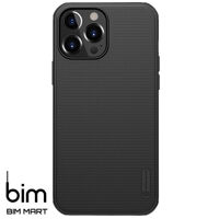 Ốp lưng chính hãng Nillkin dành cho iPhone 13 Pro Max dạng sần - Hàng Nhập Khẩu - Đen