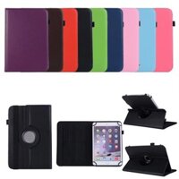 Ốp Lưng Cho Apple ipad PRO 9.7 2016 ipad 5 6 air 1 air 2 9.7 360° Xoay Flip Case Trẻ Em Máy Tính Bảng Cover Capa Da PU Đứng Bảo Vệ Vỏ Chống Sốc