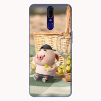 Ốp lưng cho điện thoại Oppo F11 hình Heo Con Tham Ăn - Hàng chính hãng