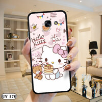 Ốp lưng cho điện thoại Samsung Galaxy A5 2017- Lưng nhám viền cao su dẻo