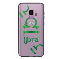 Ốp lưng cho điện thoại Samsung Galaxy S9 viền TPU cho cung Thiên Bình - Libra