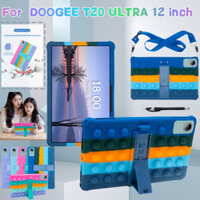 Ốp Lưng Cho DOOGEE T20 ULTRA 12 '' 2024 Thân Thiện Với Trẻ Em Silicon Mềm Có Thể Điều Chỉnh Đứng Dành Cho DOOGEE T20 ULTRA 12 inch Máy Tính Bảng