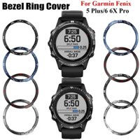 Ốp Lưng Cho Garmin Fenix 7 6 6X Pro 5 Plus Đồng Hồ Thông Minh Vòng Viền Tạo Kiểu Khung Bao Kim Loại Nhẫn Chống Trầy Xước Bảo Vệ