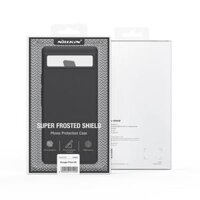 Ốp Lưng cho Google Pixel 6A  đen Nillkin cứng Nhựa Sần Hàng nhập khẩu