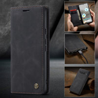 Ốp lưng cho Google Pixel 9A 9 9Pro 9ProXL ⭐Bao da lật từ tính CaseMe Retro Matte⭐ Khe cắm thẻ vỏ chống sốc Pixel9A Pixel9 Pixel9ProXL Pixel9Pro GooglePixel9A