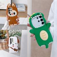 Ốp Lưng Cho Huawei Honor 200 Pro 90 lite 70 60 80 Y7A Y9S Y6S Y5P Y6P Y7P Y8P Y5 2019 Ốp Lưng TPU Mềm 3D Hoạt Hình Dễ Thương Tình Yêu Labubupu Snoopy Khủng Long Silicon Bảo Vệ