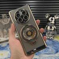 Ốp Lưng Cho Huawei mate 70 60 50 40 30 pro plus Honor X9C x60 magic 6 5 magic6 Ốp Lưng PC Cứng Có Giá Đỡ Nhẫn Tản Nhiệt Ốp Lưng Bảo Vệ Cho Honor X9C X9 C Vỏ Điện Thoại