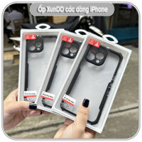 Ốp lưng cho iPhone 12 Pro Max - 13 Pro Max - 14 Pro Max trong viền nhựa dẻo XunDD - Hàng Nhập Khẩu - iPhone 13 Pro Max