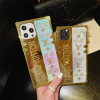 Ốp Lưng Cho Iphone 15 Pro Max 14 13 12 11 Pro Max XS XR 8 7 6 Plus Thời Trang Màu Gương Vuông Vỏ Bảo Vệ