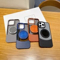 Ốp Lưng Cho Iphone 16 Plus 15 14 13 12 11 Pro MAX Ốp lưng Mờ Siêu Mỏng Mềm Mại Ốp Lưng Có Vòng Từ Tính Đứng