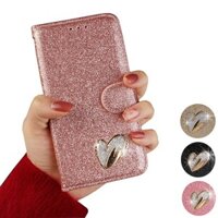 Ốp Lưng Cho iPhone 16 Pro 15 14 13 12 mini 11 7 8 Plus X XS Max XR se 2 3 2022 2020 Flip Cover Ví Bao Da PU Đế Silicon Ốp Lưng Khe Cắm Thẻ Bỏ Túi