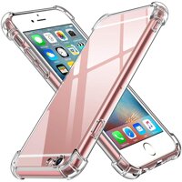 Ốp lưng cho iPhone 6 6s 7 8 Plus X XR XS Max 11 12 13 Pro Max Silicone dẻo Trong suốt Chống sốc - 6Plus6SPlus 5.5inch