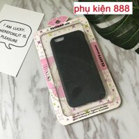 Ốp lưng cho Iphone 6 7 silicon giả da sần OL2476