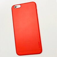 Ốp lưng cho iPhone 6 Plus  6s Plus hiệu Memumi Body TPU siêu mỏng 0.3 mm - Hàng nhập khẩu - đỏ