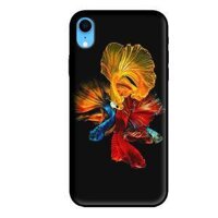 Ốp lưng cho iPhone XR Cá Betta Vàng Xanh Đỏ - Hàng chính hãng