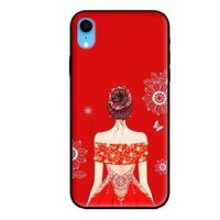 Ốp lưng cho iPhone XR Cô gai vay ngang vai - Hàng chính hãng
