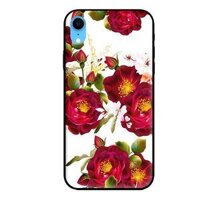 Ốp lưng cho iPhone XR Hoa Hồng Nhị Vàng Nền Trắng - Hàng chính hãng