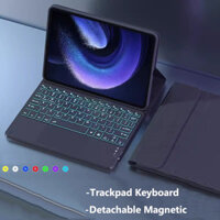 Ốp Lưng Cho Lenovo Tab M11 Plus 11.5 Inch 2024 K11 11 B11 M11 P11 Pro 2nd 11.2 Plus 2nd 11.5 M10 Gen 3rd 10.1 Bàn Phím Có Thể Tháo Rời Folio Stand Case Từ Tính Không Dây Funda