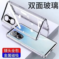 Ốp Lưng Cho MI POCO X7 Pro Redmi Turbo4 Vỏ Cảm Giác Da Kính Hai Mặt Full Cover Khóa Dành Cho POCO X 7 Pro Redmi turbo 4 Ốp Lưng Chống Sốc