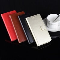 Ốp Lưng Cho Nokia 1.4 5.4 6.3 7.3 C100 C200 C21 C11 Plus G100 Màu Trơn Flip Case Ví Điện Thoại Da PU
