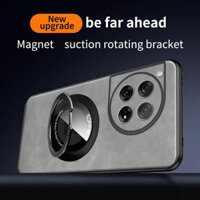 Ốp Lưng Cho OnePlus 13 12 12R 11 ace 3 pro Da Mờ Vòng Sạc Không Dây Nam Châm Chống Sốc Dành Cho OnePlus 13 One Plus 13 5G Vỏ Điện Thoại