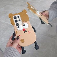 Ốp Lưng Cho OPPO A17 A17K A16 A16K A15 A15S A53 A31 A91 A9 A5 2020 A73 A93 Realme XT X2Pro Ốp Điện Thoại TPU Mềm 3D Hoạt Hình Dễ Thương Cô Gái Khoai Tây Kuromi Capibara Vỏ Bảo Vệ Silicon