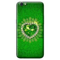 Ốp lưng cho Oppo A57 kim cương xanh 1 - Hàng chính hãng