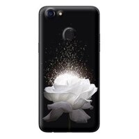 Ốp lưng cho Oppo F7 hoa trắng 1 - Hàng chính hãng