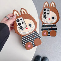 Ốp Lưng Cho OPPO Reno10 5G Reno 10 10Pro 8 8Pro plus 7 7Pro 6 6Pro 5 5Pro 4 4Pro 4Z 3 3Pro Ốp Điện Thoại TPU Mềm 3D Hoạt Hình Dễ Thương Labupu Bowknot Piggy Nezha Vỏ Bảo Vệ Silicon