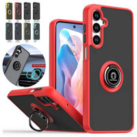 Ốp Lưng Cho Samsung Galaxy A14 A24 A34 A54 A04S A04 A13 A23 A33 A53 A73 A03 A03S Giá Đỡ Từ Tính Giáp Chống Sốc Mờ Vỏ Điện Thoại Cứng