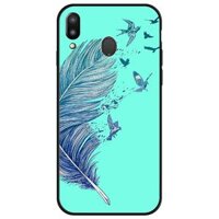 Ốp lưng cho Samsung Galaxy A30 mẫu LÔNG CHIM - Hàng chính hãng