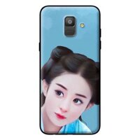 Ốp lưng cho Samsung Galaxy A6 2018 CÔNG CHÚA 35 - Hàng chính hãng