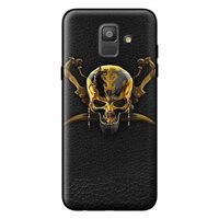 Ốp lưng cho Samsung Galaxy A6 2018 nền da 1 - Hàng chính hãng