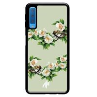 Ốp lưng cho Samsung Galaxy A7 2018 hoa 10 - Hàng chính hãng